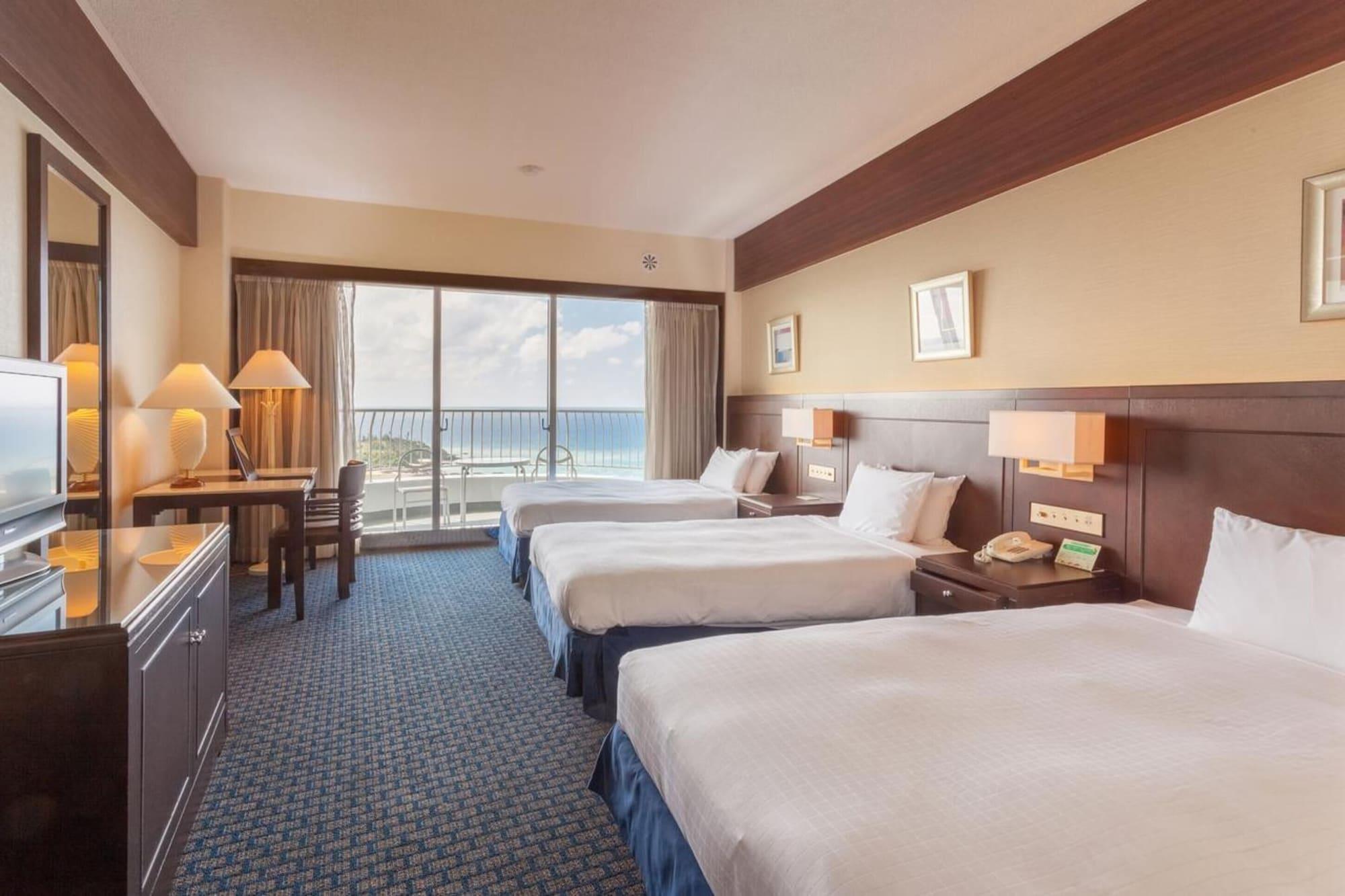 Okinawa Kariyushi Beach Resort Ocean Spa Onna Exteriér fotografie