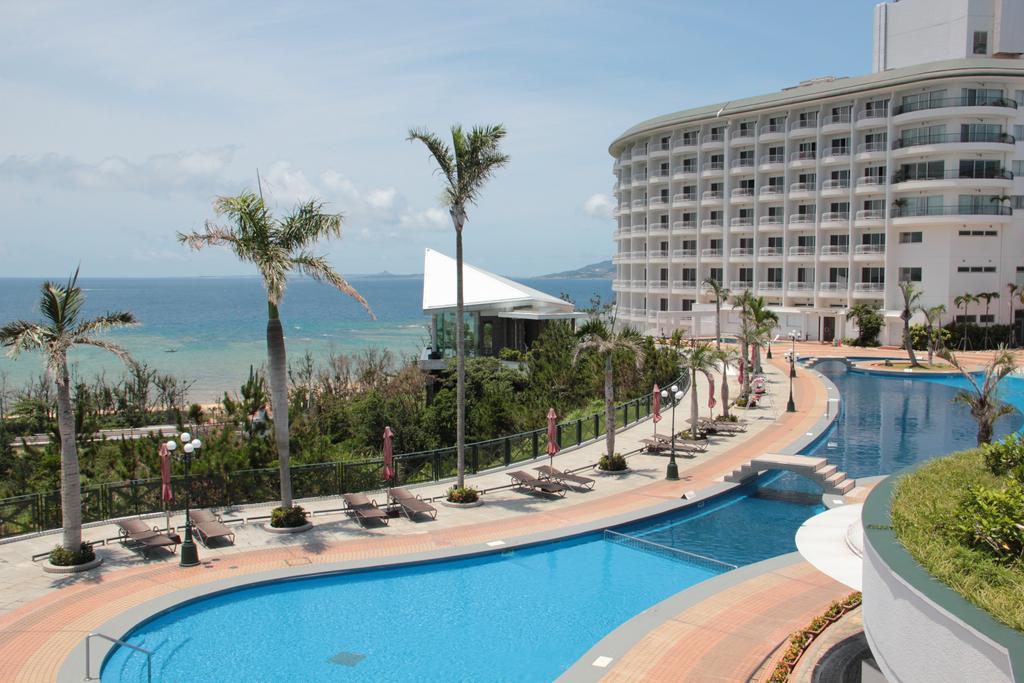Okinawa Kariyushi Beach Resort Ocean Spa Onna Exteriér fotografie