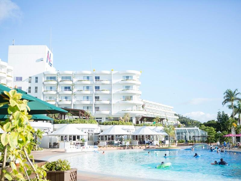 Okinawa Kariyushi Beach Resort Ocean Spa Onna Exteriér fotografie